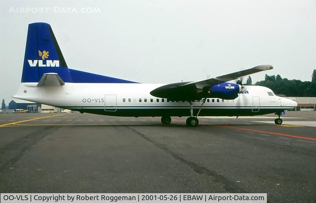 OO-VLS, 1987 Fokker 50 C/N 20109, Victor Somers