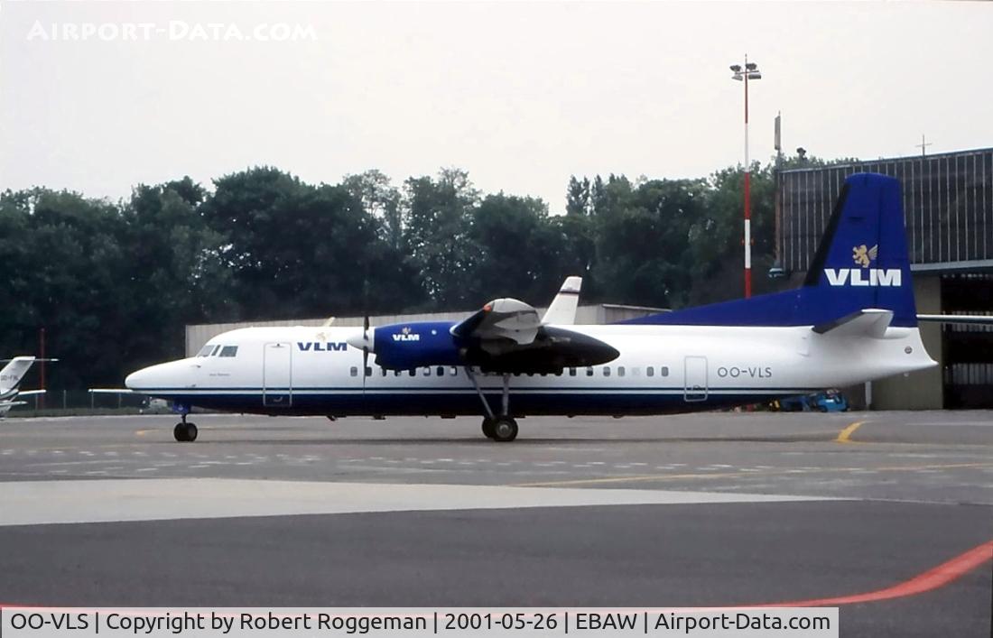 OO-VLS, 1987 Fokker 50 C/N 20109, Victor Somers