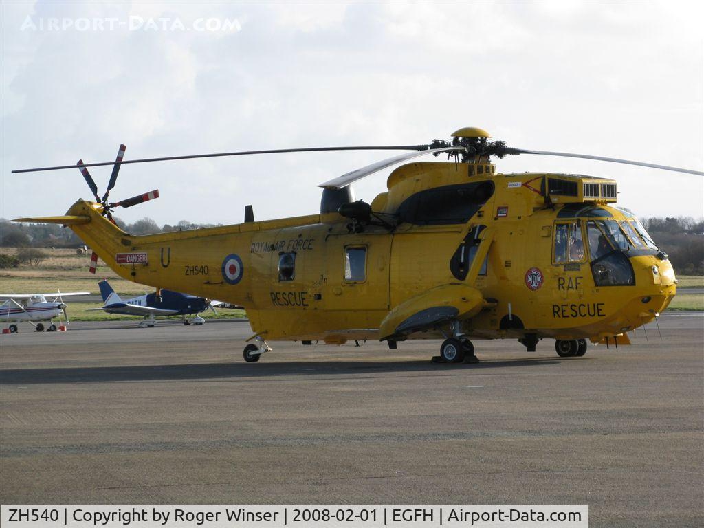 ZH540, Westland Sea King HAR.3A C/N WA1006, Visiting Westland Sea King coded U of 'A' Flight 22 Squadron RAF based at RMB Chivenor, Devon.