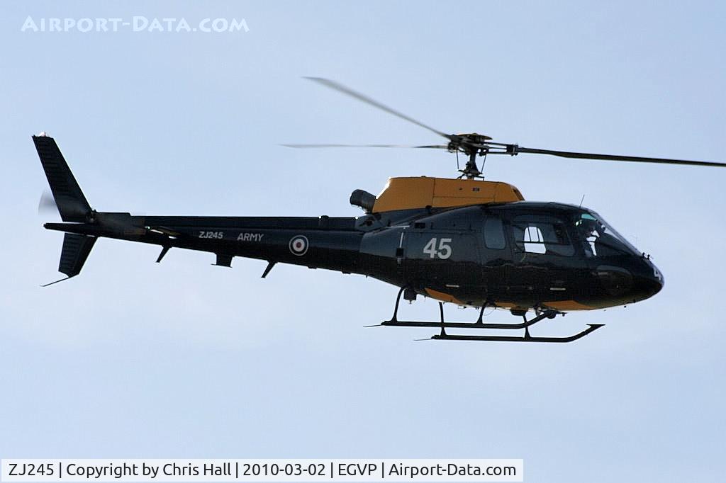 ZJ245, 1997 Eurocopter AS-350BB Squirrel HT2 Ecureuil C/N 3028, Army Air Corps 670 Sqn / 2 Regt - Eurocopter AS-350BB Squirrel HT2