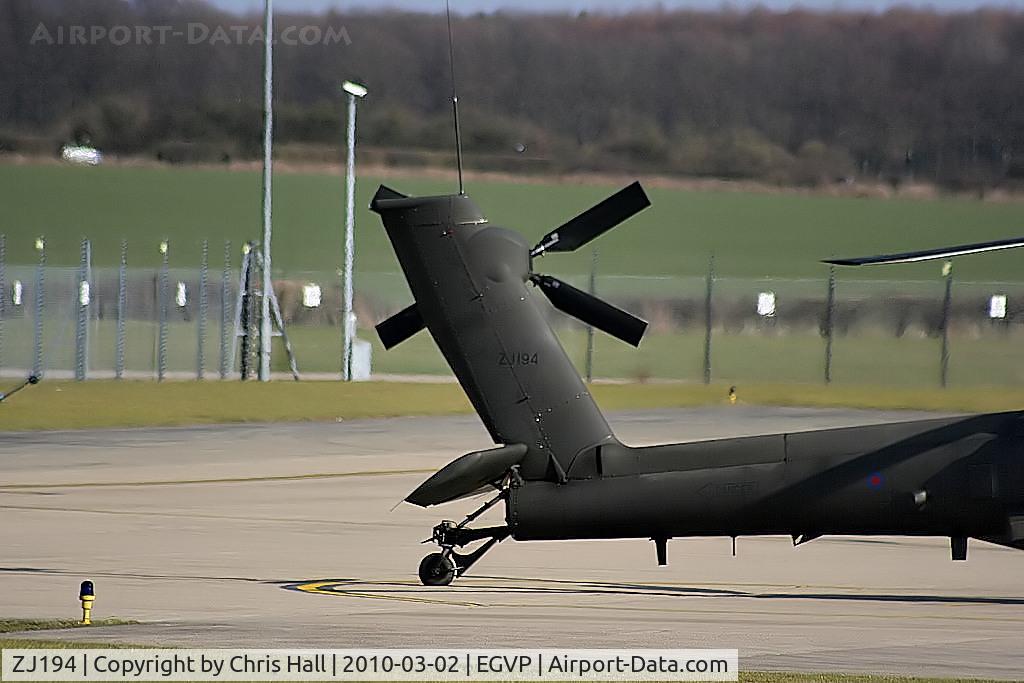 ZJ194, 2005 Westland WAH-64D Apache AH1 C/N WAH.029, Army Air Corps Westland WAH-64 Apache AH1 673 Sqn
