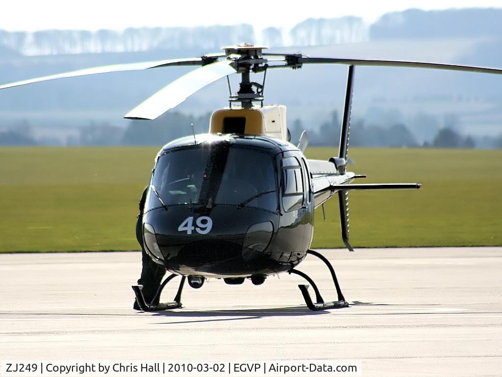 ZJ249, 1997 Eurocopter AS-350BB Squirrel HT2 Ecureuil C/N 3040, Army Air Corps 670 Sqn / 2 Regt - Eurocopter AS-350BB Squirrel HT2
