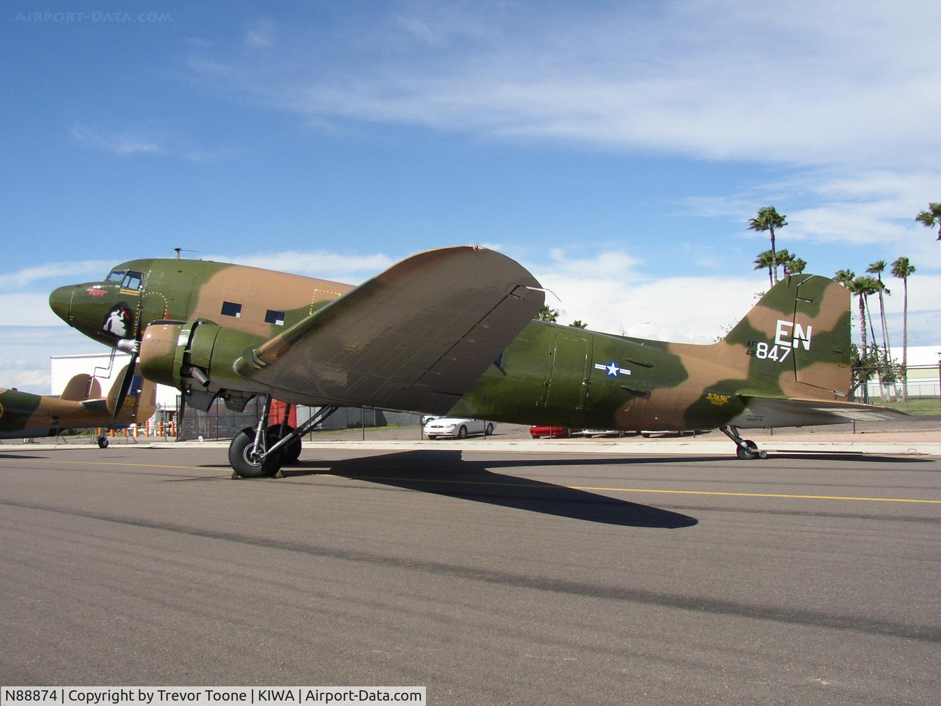 N88874, 1944 Douglas DC3C (C-47A) C/N 12693, Douglas DC-3C c/n 12693