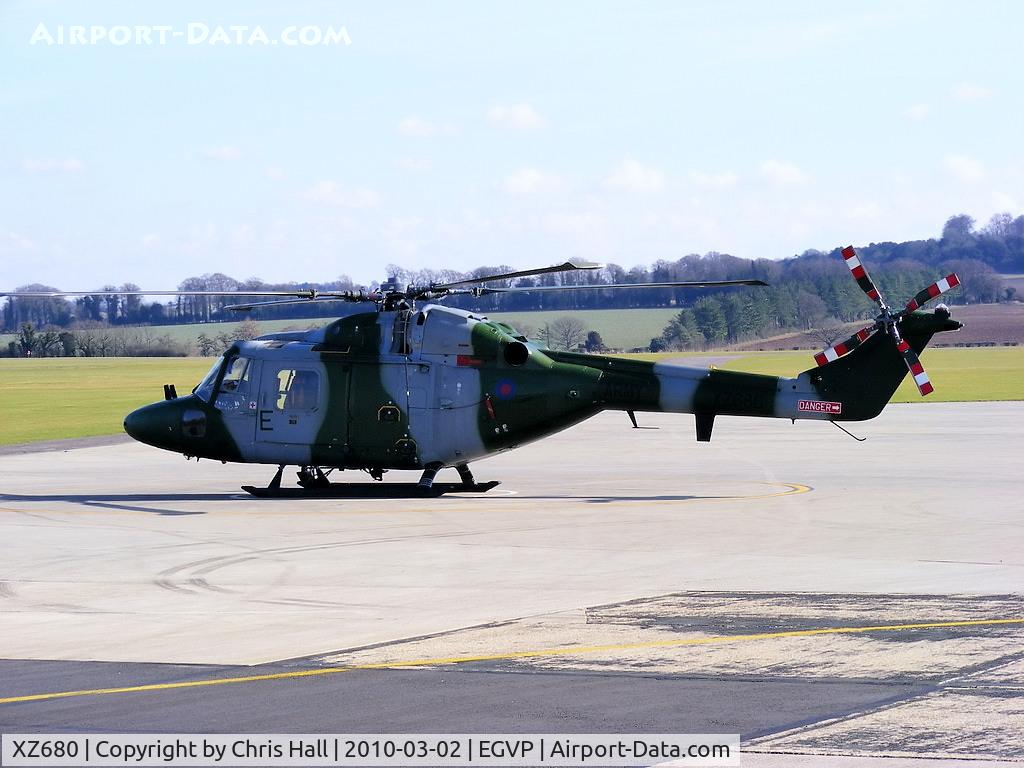 XZ680, 1982 Westland Lynx AH.7 C/N 250, Army Air Corps 671 Sqn Westland Lynx AH.7