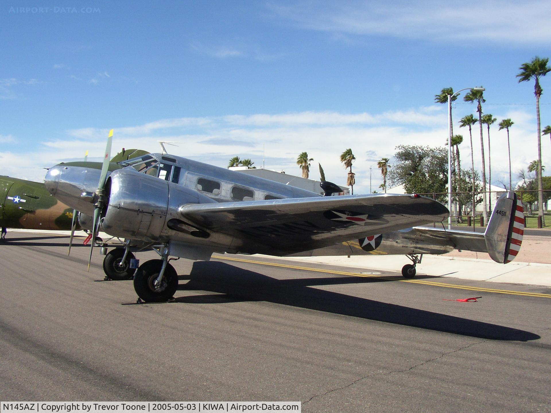 N145AZ, Beech D18S C/N A-235, Beech D18S c/n A-235