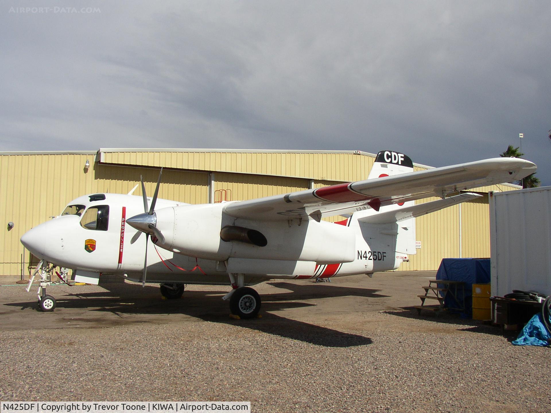 N425DF, 1999 Marsh Aviation S-2F3AT C/N 152825, N425DF S-2F3AT c/n 152825