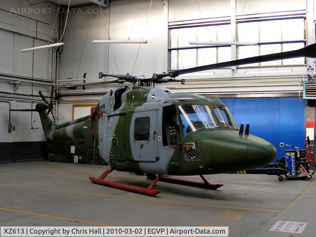 XZ613, 1980 Westland Lynx AH.7 C/N 160, Army Air Corps Westland Lynx AH.7 used as a GI airframe