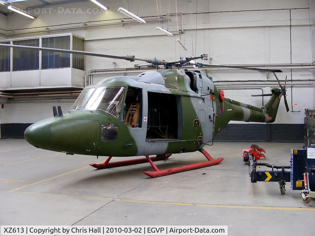 XZ613, 1980 Westland Lynx AH.7 C/N 160, Army Air Corps Westland Lynx AH.7 used as a GI airframe
