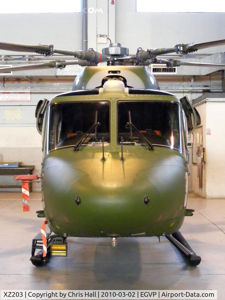XZ203, 1979 Westland Lynx AH.7 C/N 107, Army Air Corps 671 Sqn