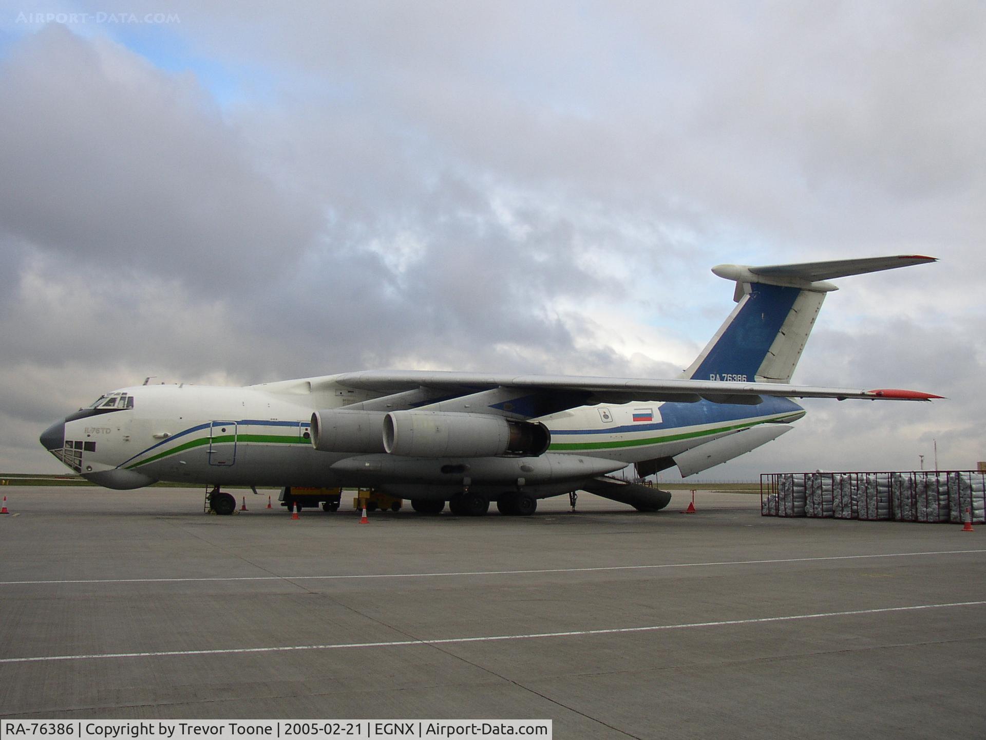 RA-76386, Ilyushin Il-76TD C/N 1033418600, Ilyushin IL-76TD c/n 1033418600