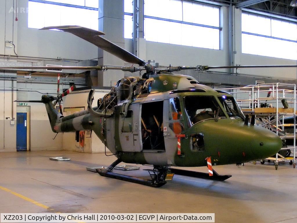 XZ203, 1979 Westland Lynx AH.7 C/N 107, Army Air Corps 671 Sqn