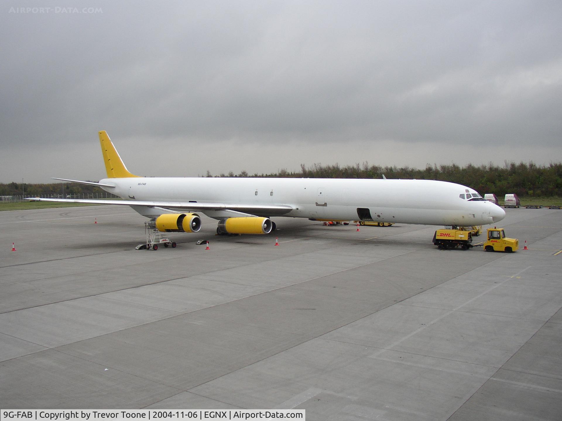 9G-FAB, 1969 Douglas DC-8-63 C/N 46121, McD DC-8-63F c/n 46121