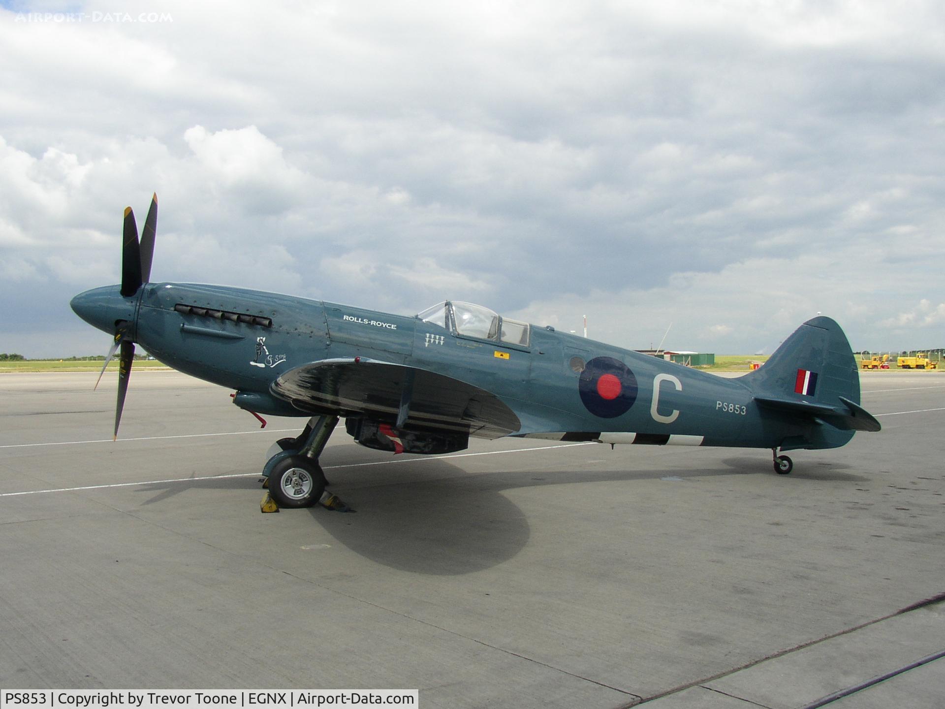 PS853, 1945 Supermarine 389 Spitfire PR.XIX C/N 6S/594677, Supermarine Spitfire PR.XIX, c/n: 6S-683528