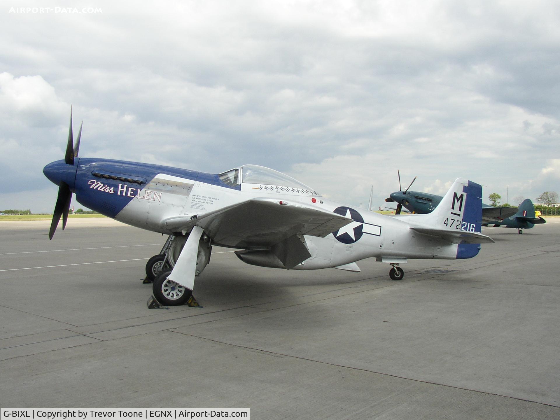 G-BIXL, 1944 North American P-51D Mustang C/N 122-38675, North American Aviation Inc NORTH AMERICAN P-51D-20 (MODIFIED), c/n: 38675