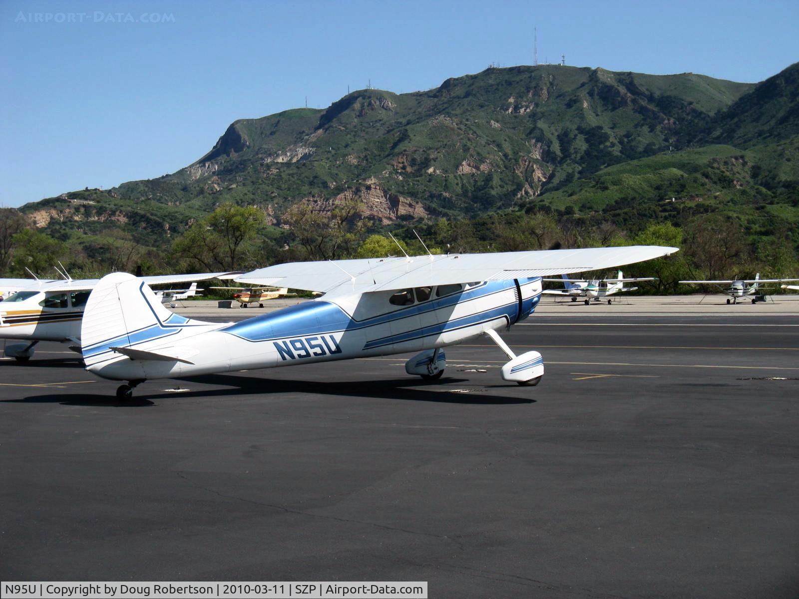 N95U, 1951 Cessna 195A C/N 7714, 1951 Cessna 195A BUSINESSLINER, Jacobs R755A-2  275 Hp