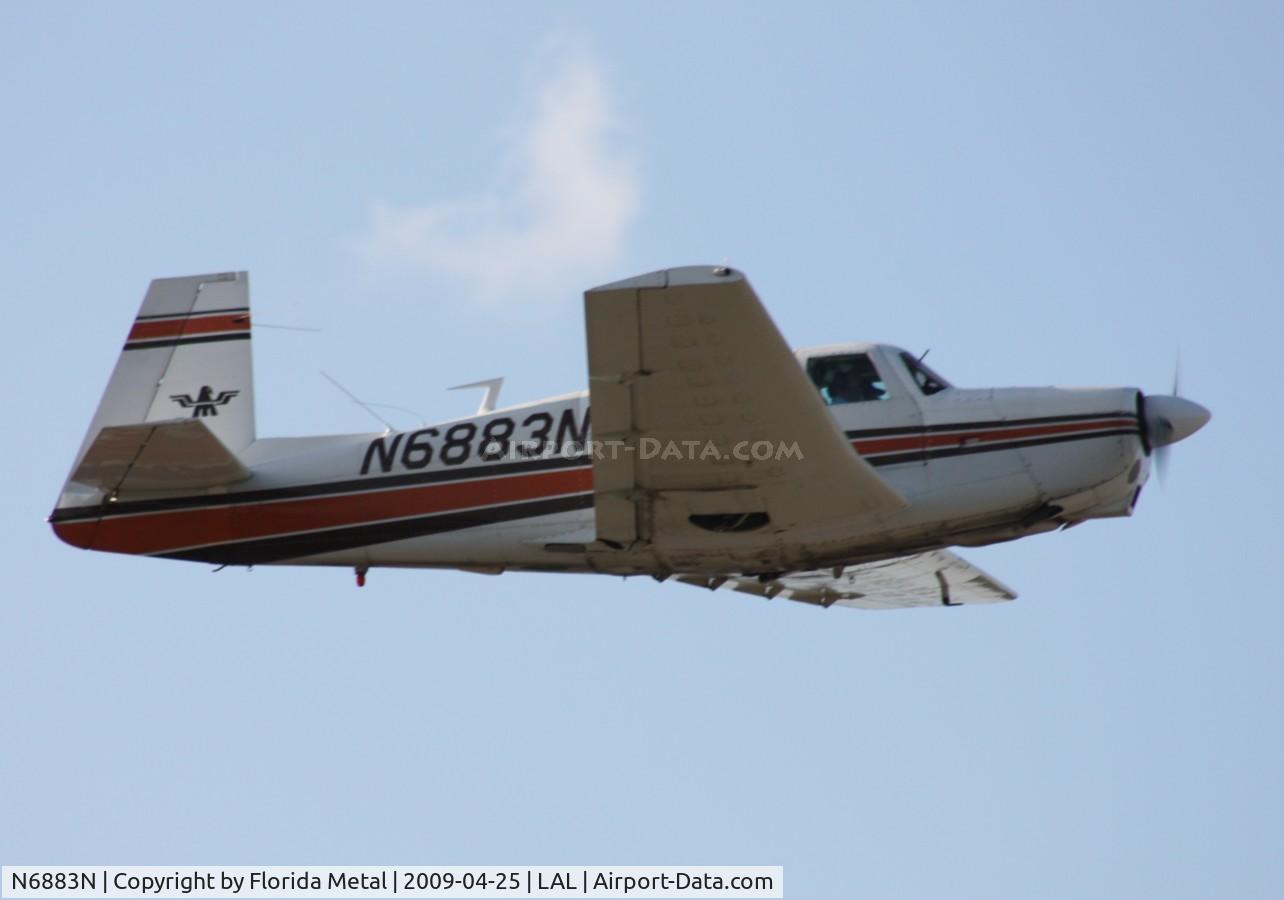 N6883N, 1968 Mooney M-20G Statesman C/N 680128, Mooney M-20G