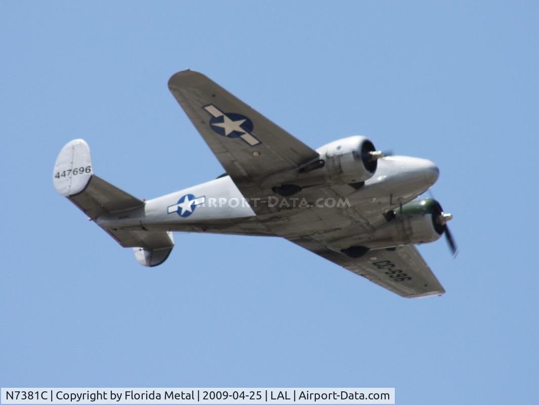 N7381C, 1944 Beech C18S C/N 8104, C-45