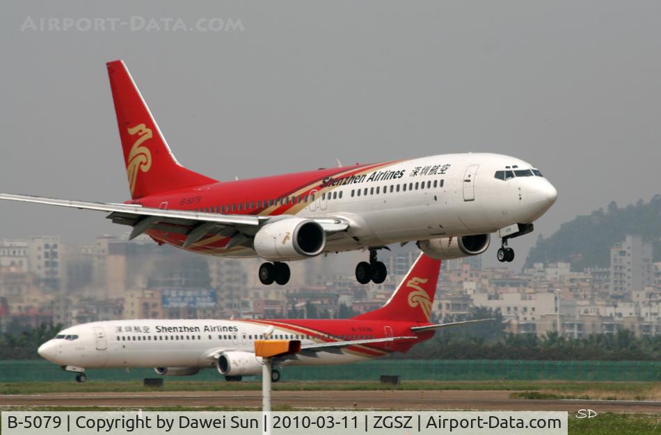 B-5079, 2003 Boeing 737-8Q8 C/N 30693, shenzhen Airliners