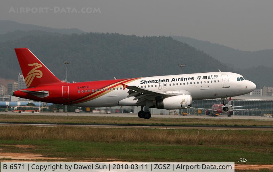 B-6571, 2009 Airbus A320-214 C/N 3935, shenzhen Air
