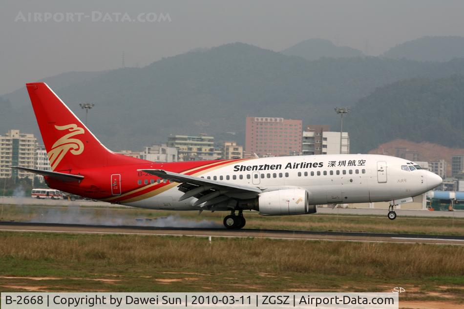 B-2668, 2000 Boeing 737-78S C/N 30171, shenzhenair