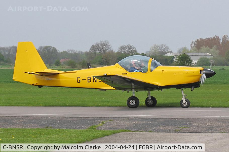 G-BNSR, 1987 Slingsby T-67M Firefly Mk2 C/N 2047, Slingsby T-67M Firefly Mk2. At the 2004 British Aerobatic Association John McLean Trophy competition, Breighton Airfield.