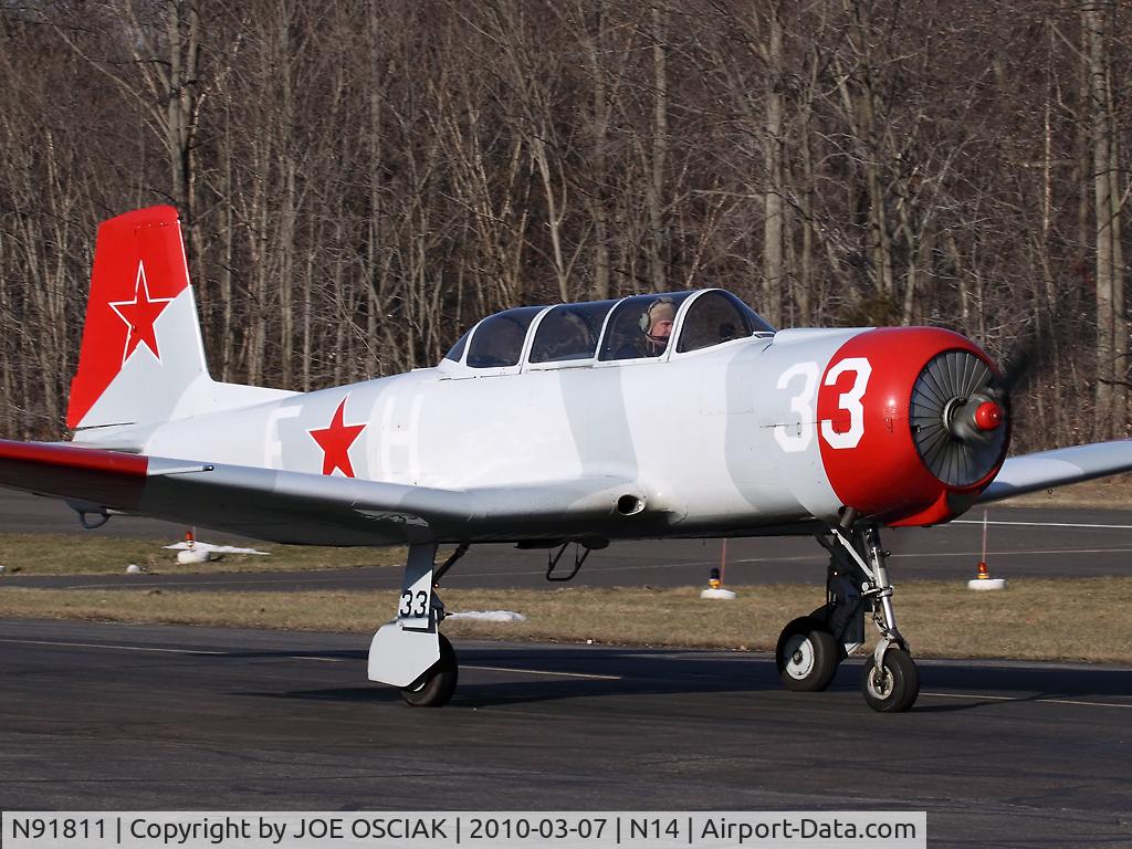 N91811, 1972 Nanchang CJ-6A C/N 2432071, At N14