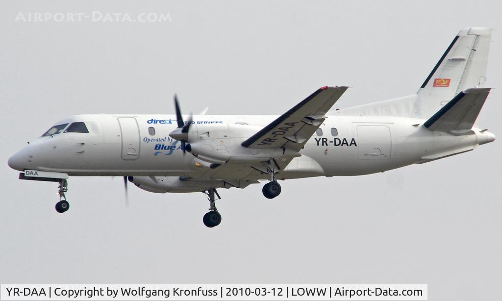 YR-DAA, 1988 Saab 340A C/N 340A-116, Blue Air