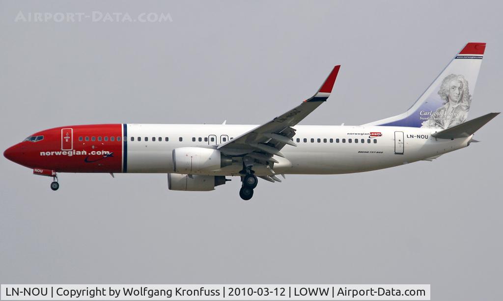 LN-NOU, 2009 Boeing 737-8FZ C/N 29674, Norwegian