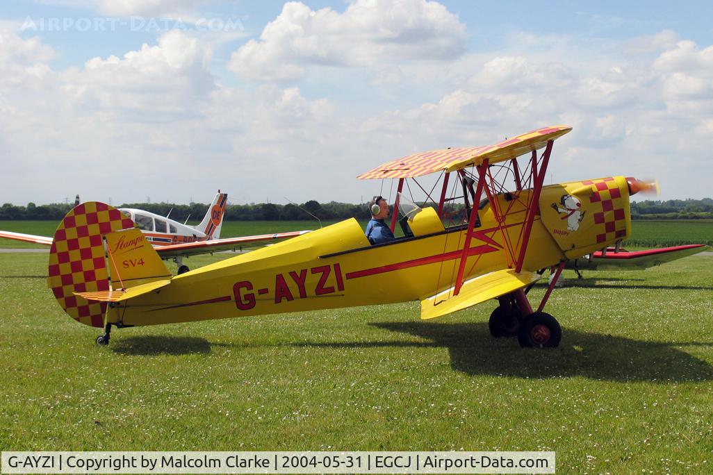 G-AYZI, 1951 Stampe-Vertongen SV-4C C/N 15, Stampe-Vertongen SV-4C. 