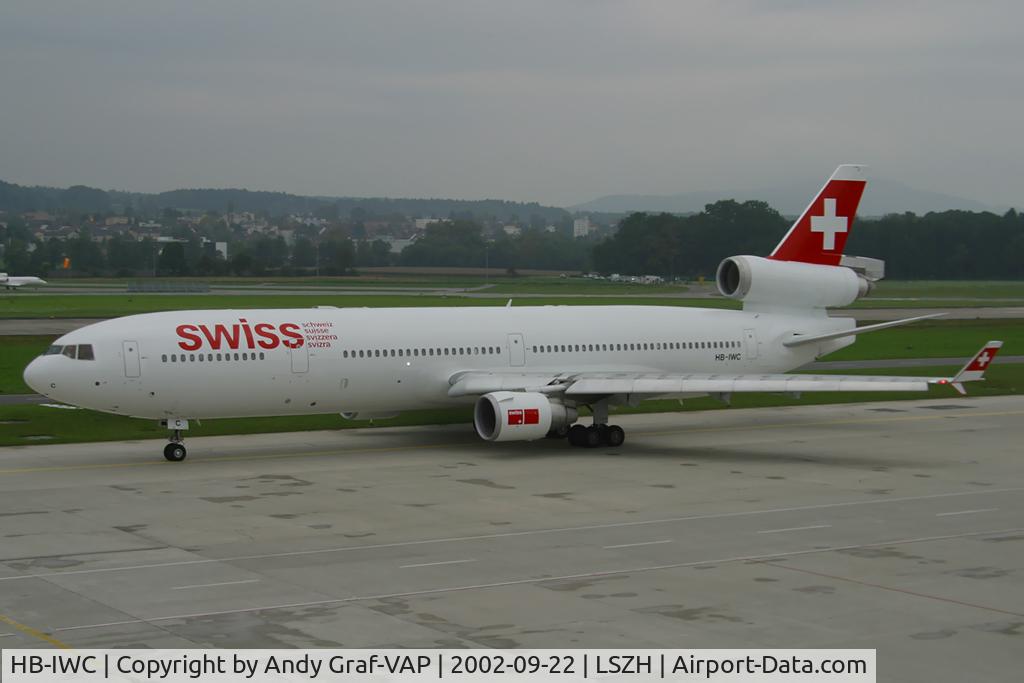 HB-IWC, 1991 McDonnell Douglas MD-11 C/N 48445, SWISS MD11