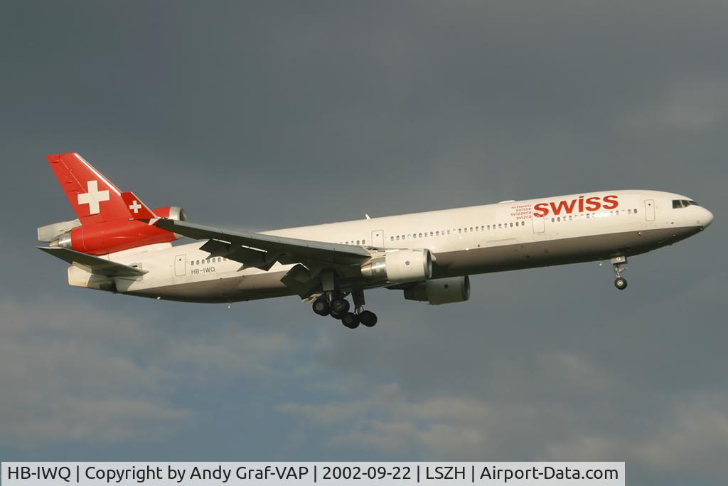 HB-IWQ, 1997 McDonnell Douglas MD-11F C/N 48541, SWISS MD11