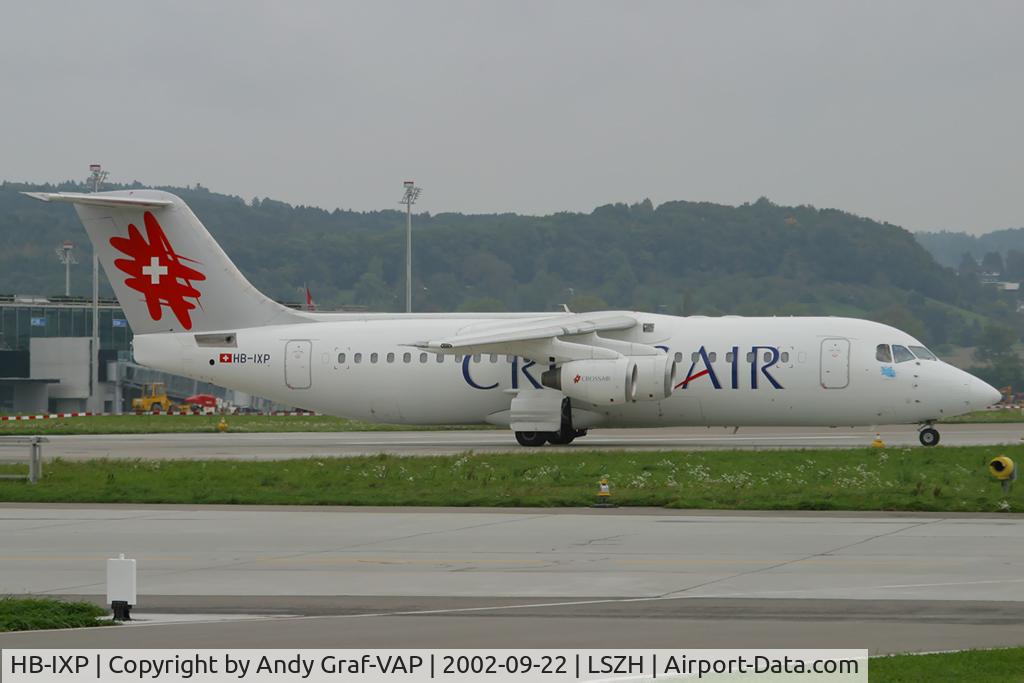 HB-IXP, 1996 British Aerospace Avro 146-RJ100 C/N E3283, Crossair Bae146