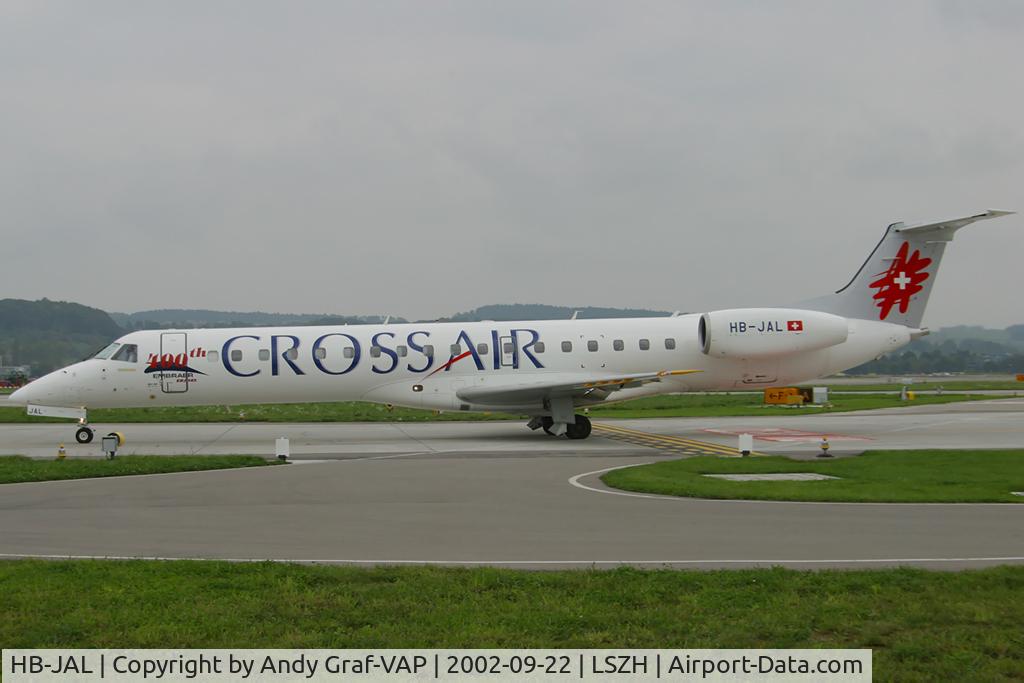 HB-JAL, 2001 Embraer ERJ-145LU C/N 1945400, Crossair EMB145