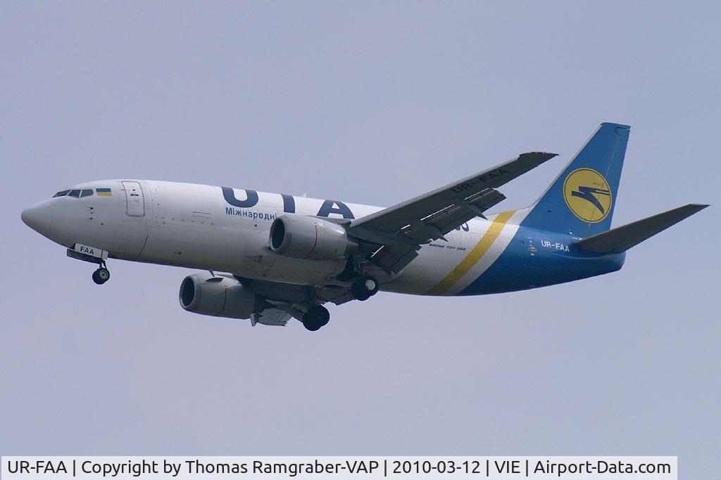 UR-FAA, 1989 Boeing 737-3Y0(F) C/N 24462, Ukraine International Airlines Boeing 737-300