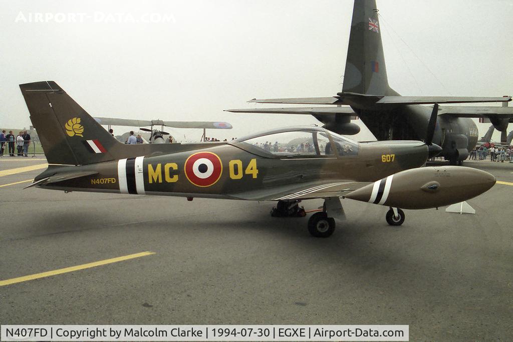 N407FD, 1990 SIAI-Marchetti SF-260D C/N 772, SIAI-Marchetti SF-260D at RAF Leeming's Air Fair 94.
