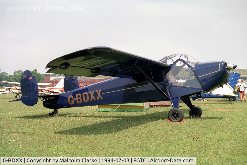 G-BDXX, 1954 Nord NC-858S C/N 110, Nord NC-858S. At the 1994 PFA Rally, Cranfield Airport.