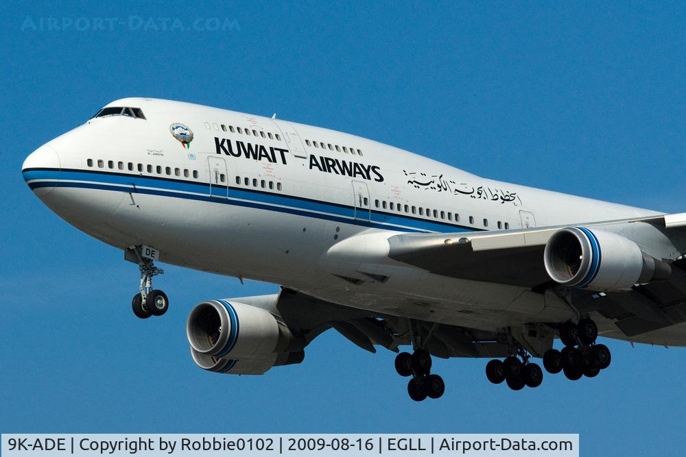 9K-ADE, 1994 Boeing 747-469 (M) C/N 27338, CloseUp of beautiful Kuwait 747