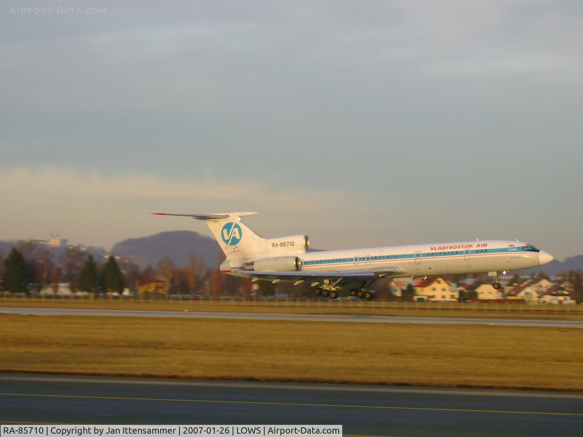 RA-85710, 1991 Tupolev Tu-154M C/N 91A885, Vladivostock avia Tu-154M
