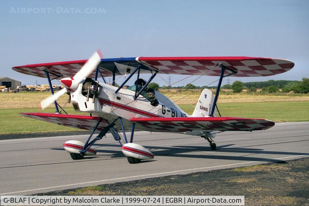 G-BLAF, 1987 Stolp SA-900 V-Star C/N PFA 106-10651, Stolp SA-900 V-Star at Breighton Airfield, UK in 1999.