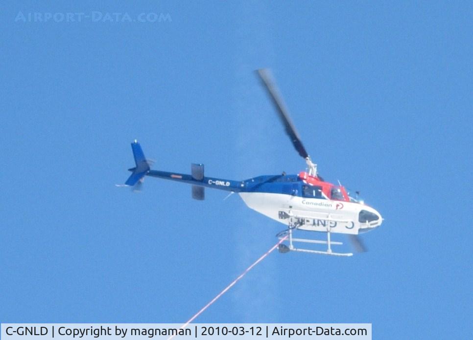 C-GNLD, 1978 Bell 206B JetRanger III C/N 2357, Surveying Lac Alymer, Quebec