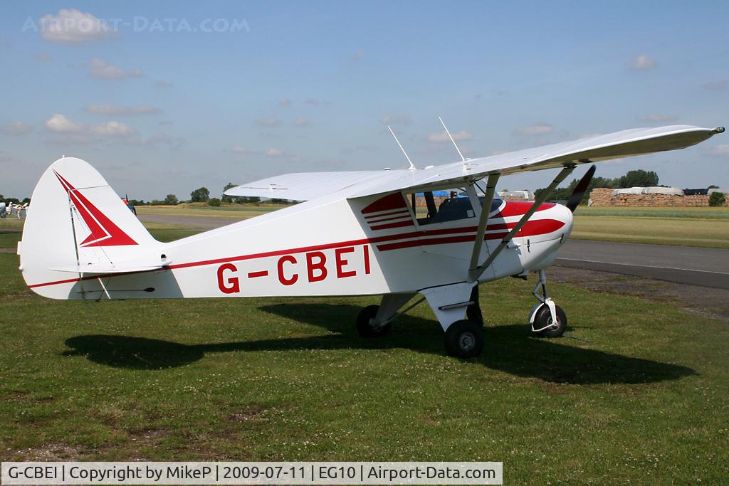 G-CBEI, 1961 Piper PA-22-108 Colt Colt C/N 22-9136, On the flightline at Breighton.