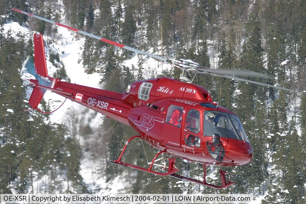 OE-XSR, Eurocopter AS-355N Ecureuil 2 C/N 5562, at Waidring Heliport (LOIW)