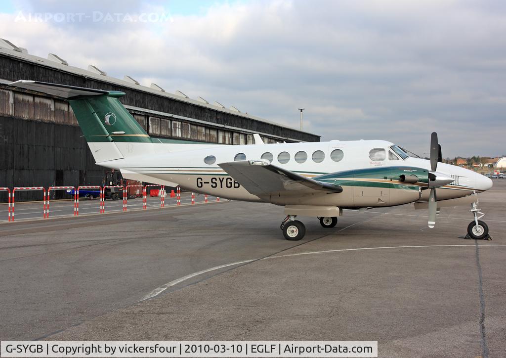 G-SYGB, 2008 Beechcraft King Air 200GT C/N BY-068, Synergy