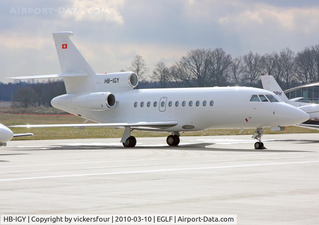 HB-IGY, 2001 Dassault Falcon 900EX C/N 95, Cat Aviation