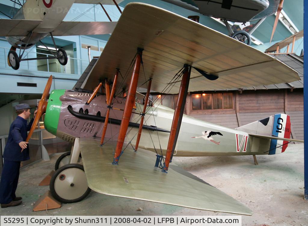 S5295, SPAD S-XIII C1 C/N 15295, SPAD XIII preserved @ Le Bourget Museum