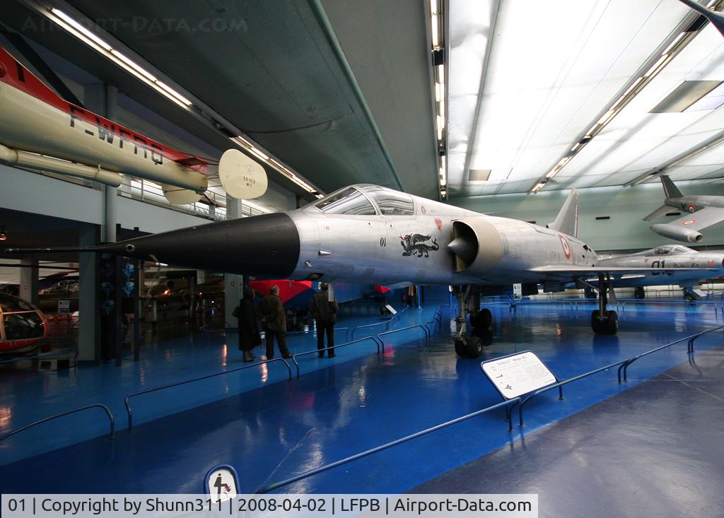 01, Dassault Mirage G8 C/N 01, Mirage IIIV preserved @ Le Bourget Museum