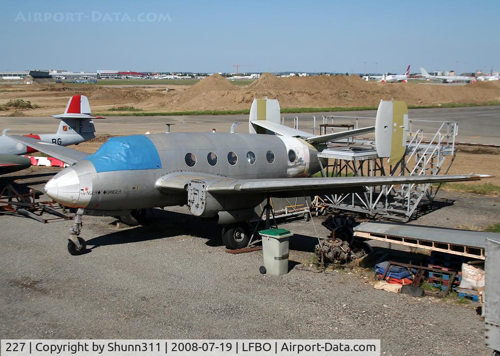 227, Dassault MD-312 Flamant C/N 227, Flamant on restoration inside Old Wings Association