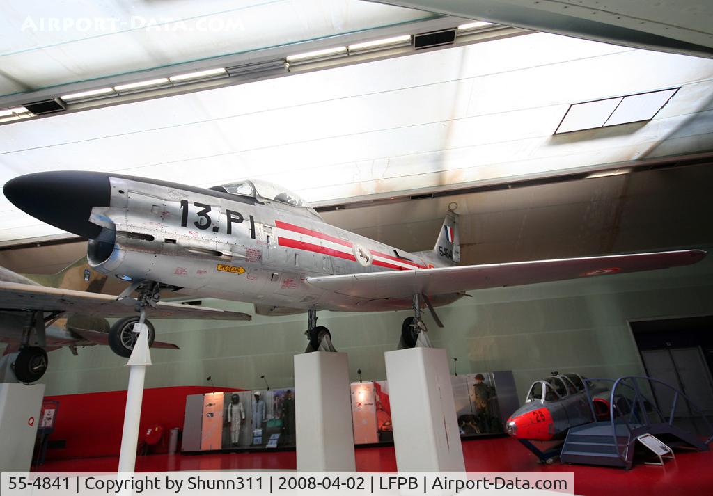 55-4841, 1955 North American F-86K Sabre C/N 221-81, Preserved @ Le Bourget Museum