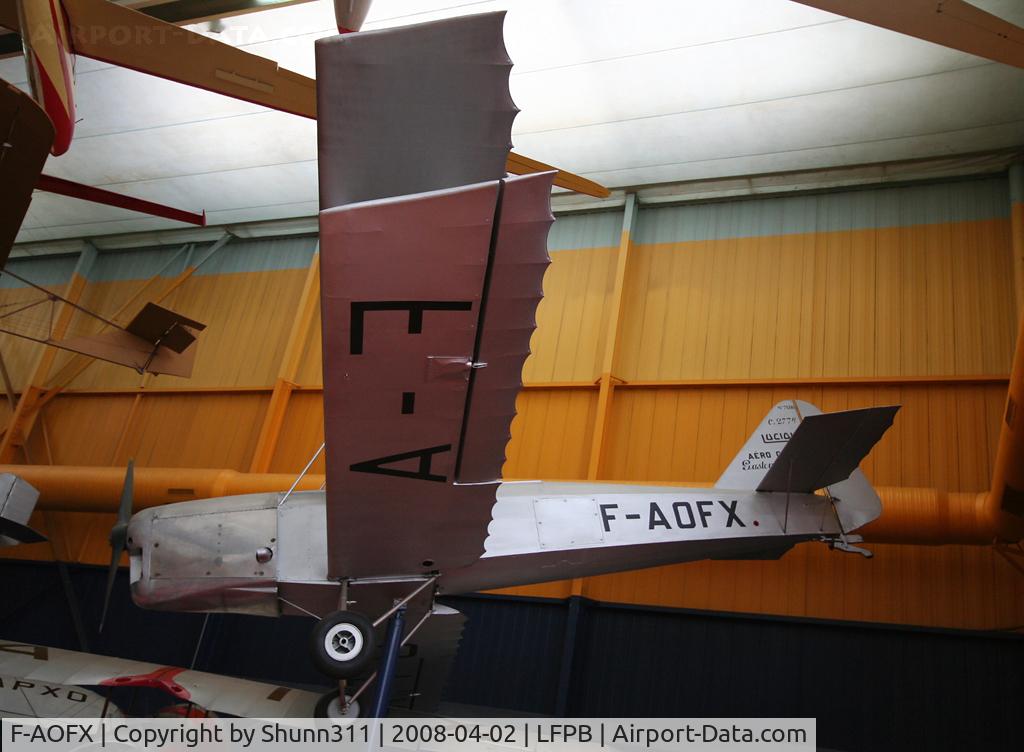F-AOFX, Caudron C.277R Luciole C/N 7156/14, Preserved @ Le Bourget Museum