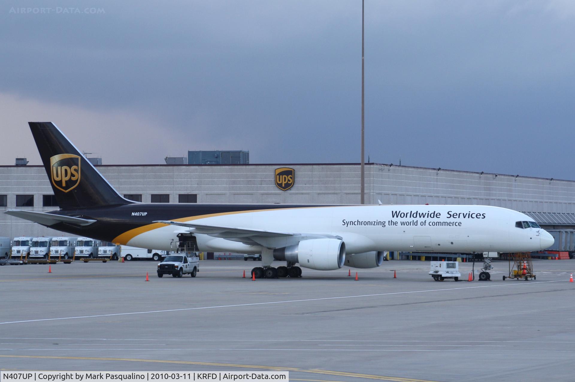 N407UP, 1988 Boeing 757-24APF C/N 23729, Boeing 757-200F